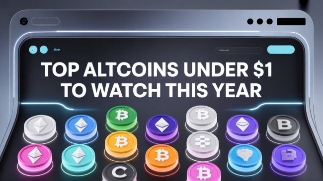Top Altcoins Under $1 to Watch This Year